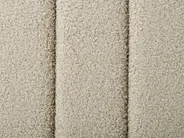 Bed Boucle LUNAN 140 x 200 cm (EU Double) Beige_960715