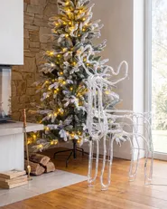 Ulkokoriste LED-valo INNNES 94 cm Poro Valkoinen_1118451