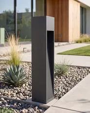 Outdoor LED Bollard Lamp SABINO Black_917067