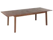 Extending Garden Dining Table CESANA 180/240 cm 100 cm Acacia Wood Dark Brown_868535