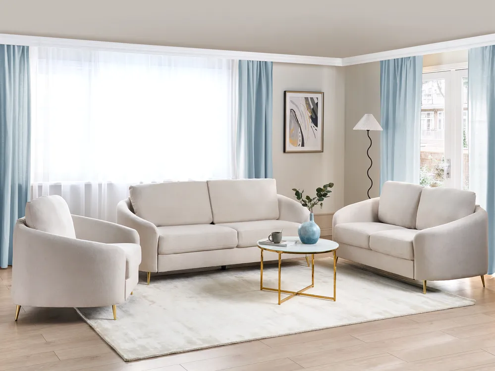 Sohva 3-istuttava TROSA Kangas Beige_910927