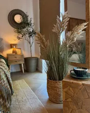 Artificial Plant MISCANTHUS GRASS 120 cm Brown_1163803