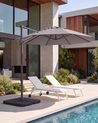 Cantilever Parasol 294 cm SAVONA Dark Grey