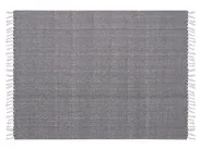 Torkkupeitto TANGIER Puuvilla 130 x 160 cm Musta_728657