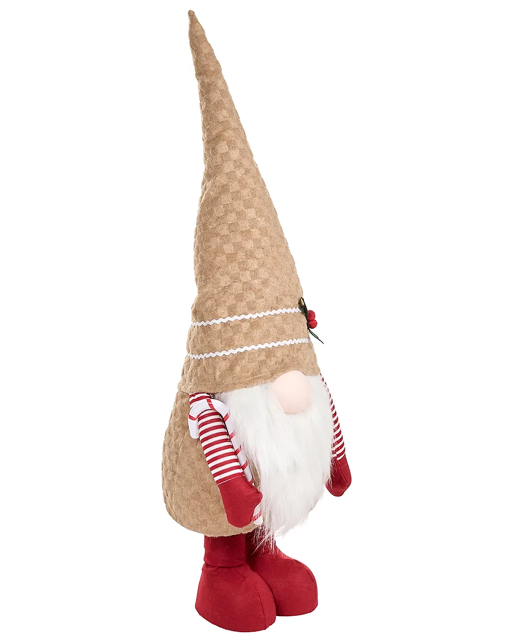 Sett med 2 juledekorasjoner KLAUKKALA 60-90/100-146 cm Nisse Flerfarget_1174141