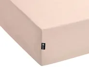 Formsydd laken HOFUF 140 x 200 cm Bomull Beige_815881