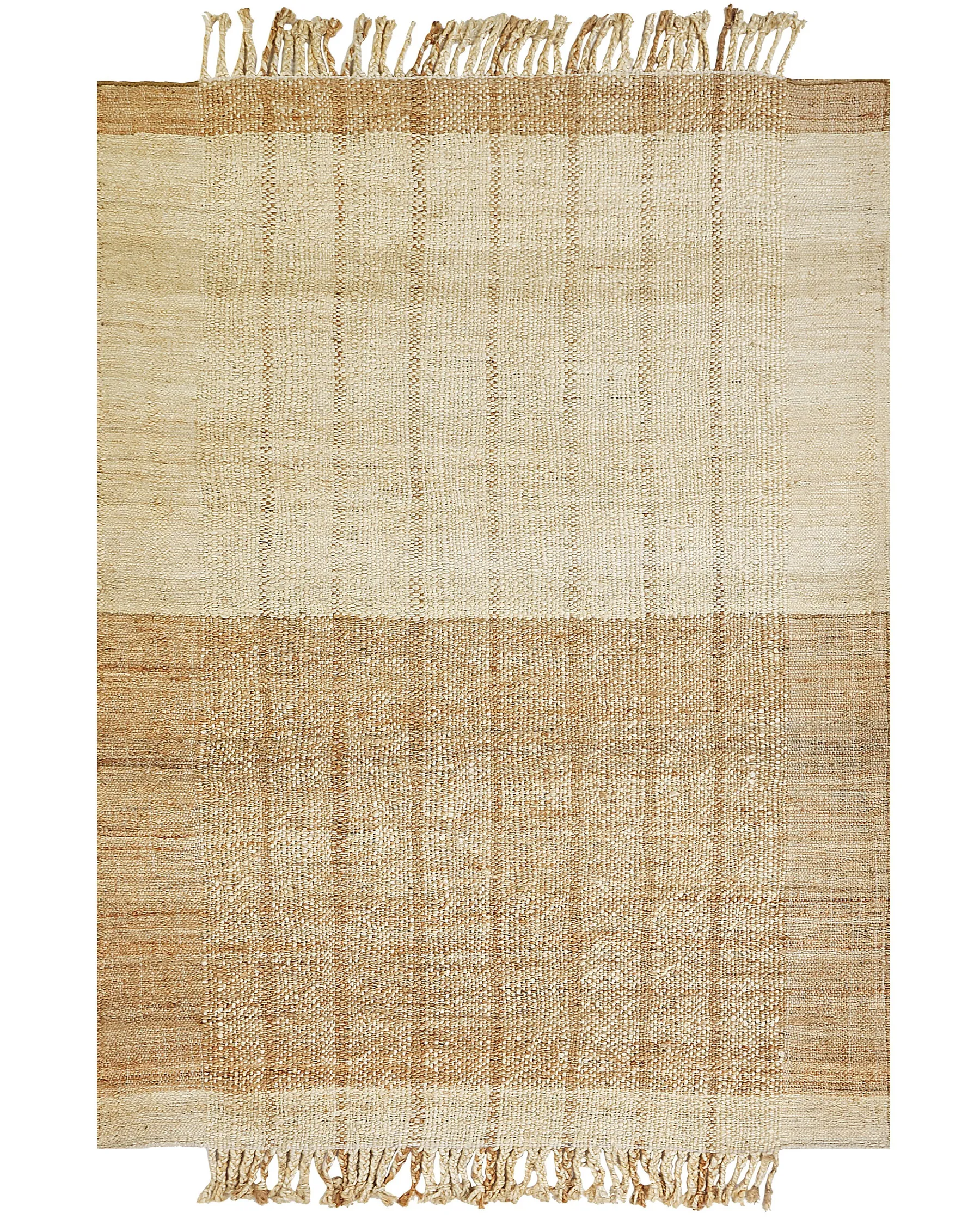Rug KARKIN Beige 160 x 230 cm Jute_846513