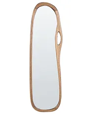 Väggspegel CORBARIEU 45 cm 159 cm Kejsarträ Brun_1158603