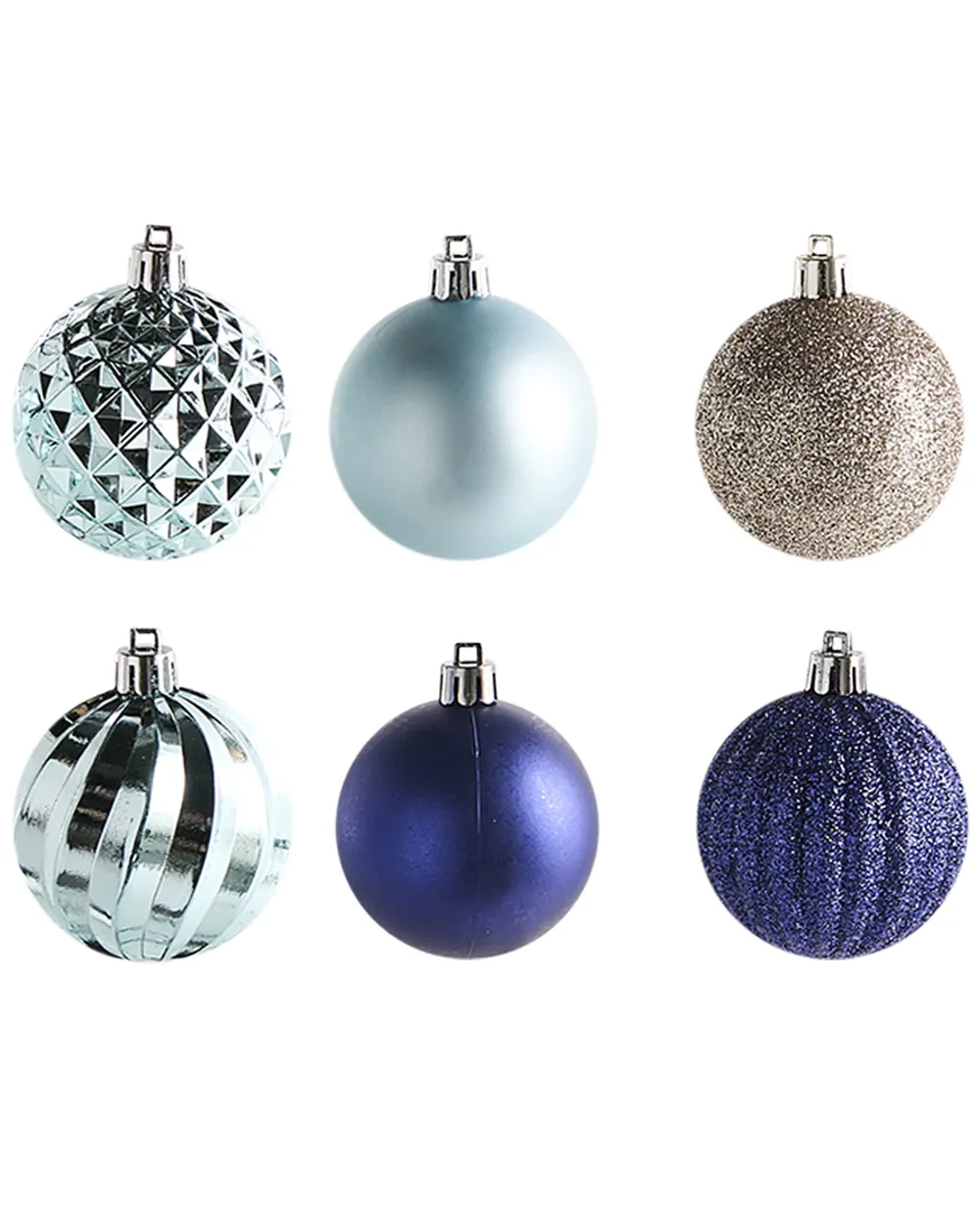 Set of 96 Baubles PIELINEN Blue_1024236