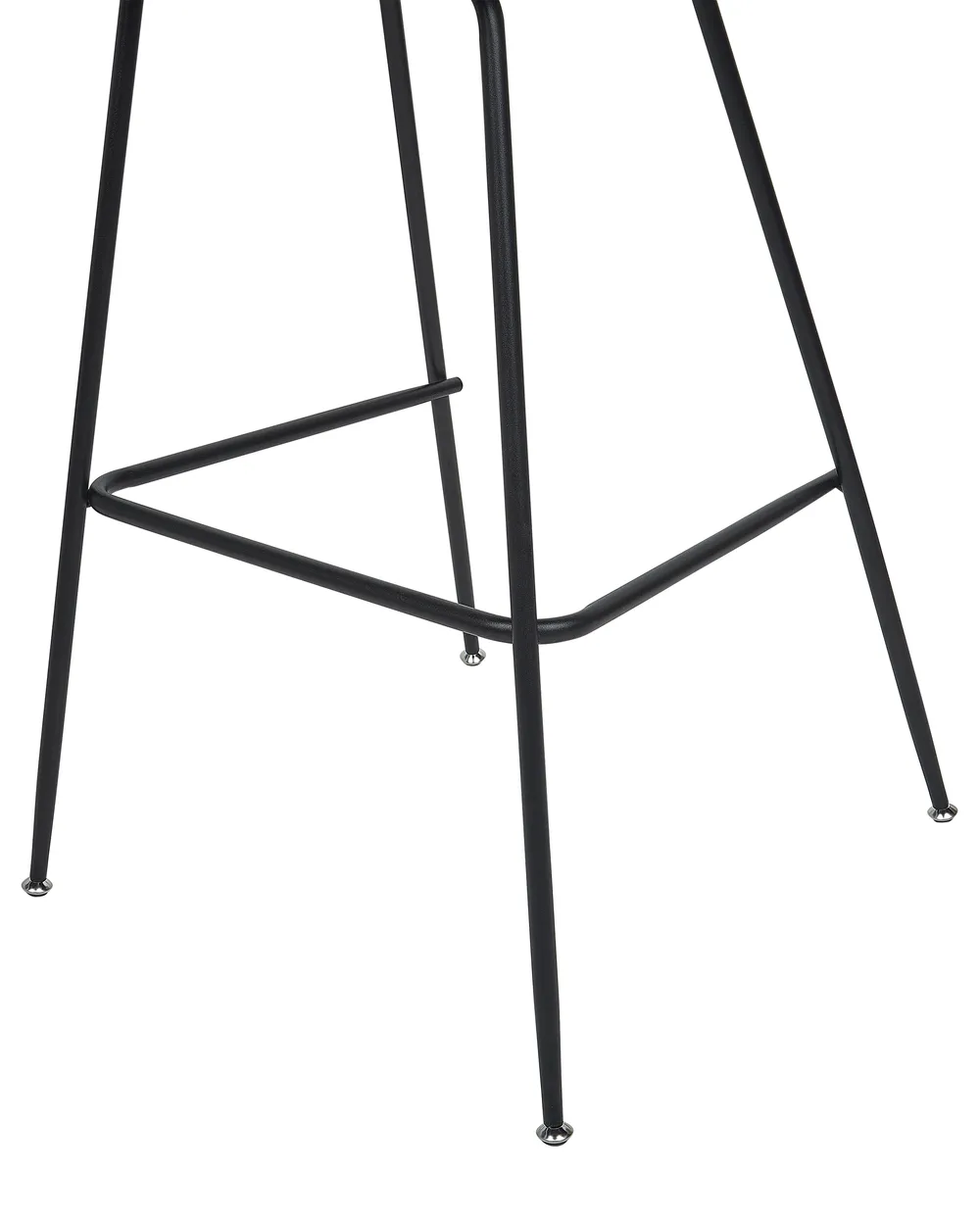Set med 2 barstolar ARCOLA Sammet Off-White_902379