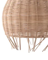 Pendant Lamp DRINO Rattan Light Brown_713487