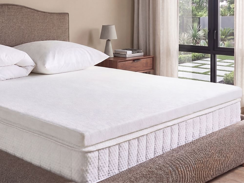 PU Foam Mattress Topper CALM 160 x 200 cm (EU King Size)