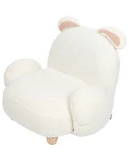 Barnfåtölj Kanin KANNA Bouclé Off-White_886905