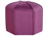 Pouffe WISHEK Velvet Purple