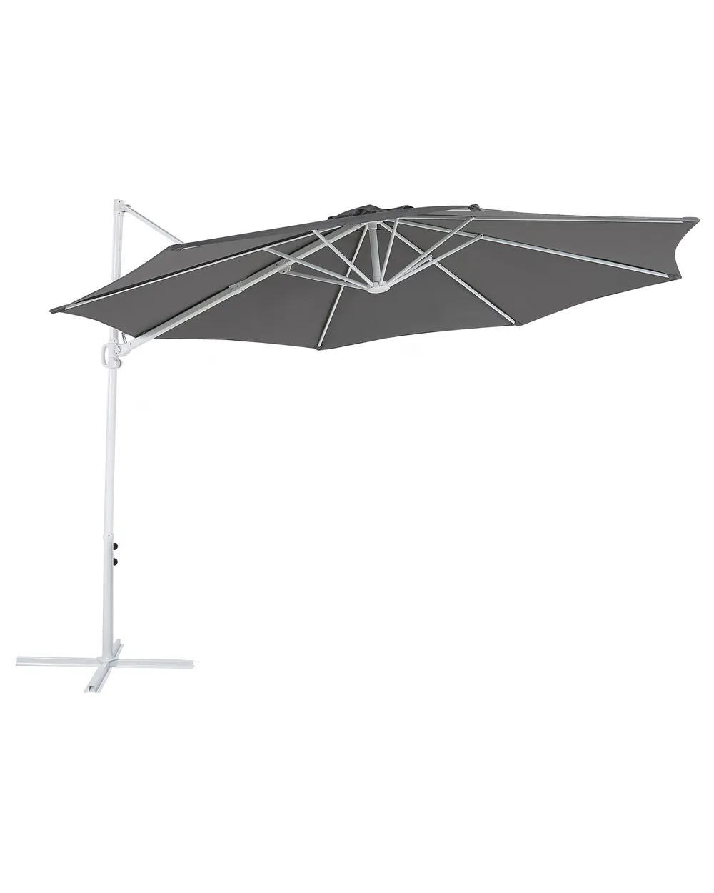 Cantilever Parasol 295 cm SAVONA II Dark Grey