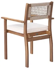 Set of 2 Garden Chairs SUMIRAGO Acacia Wood Light Brown_1044613