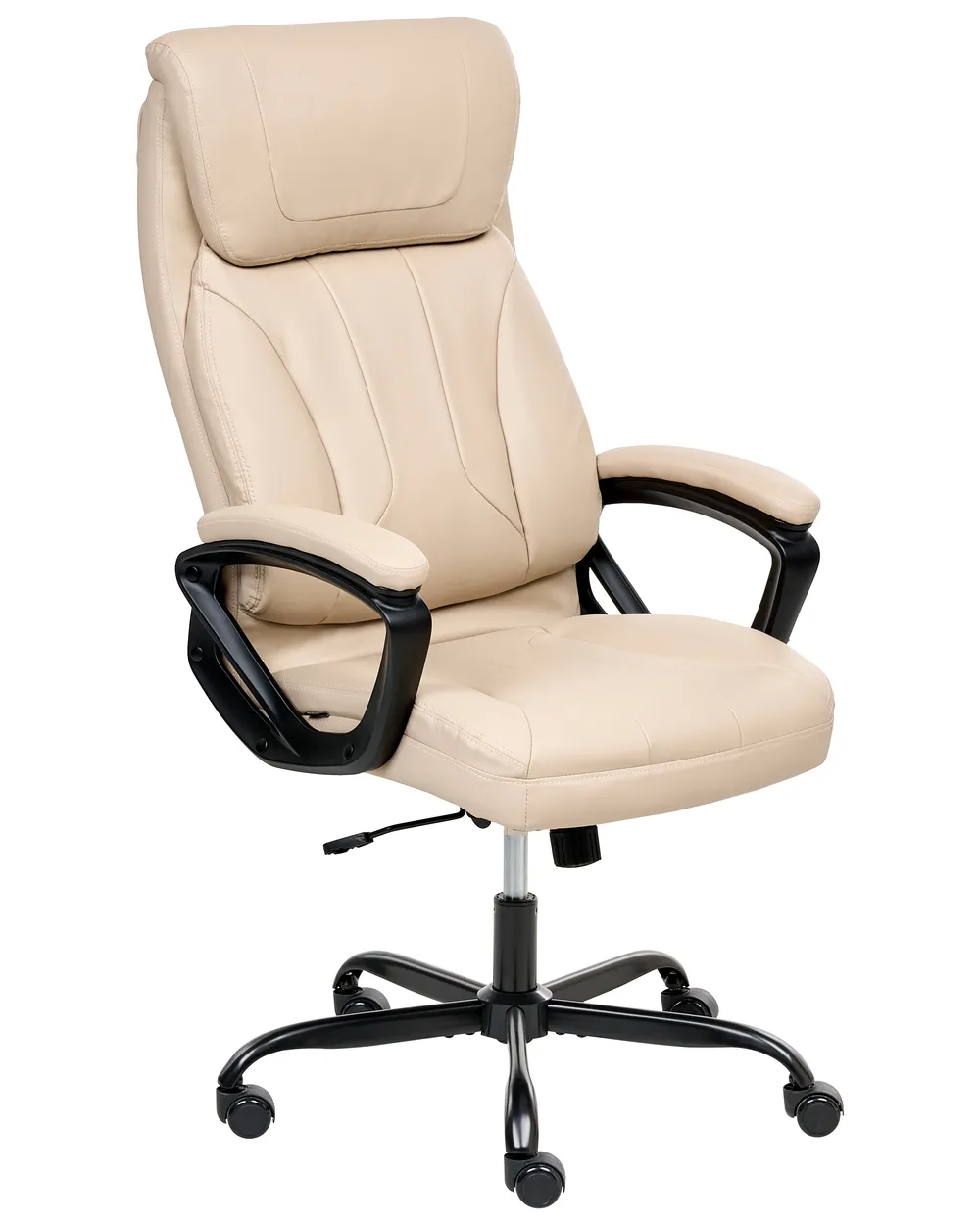 Executive Chair PROUD Faux Leather Beige