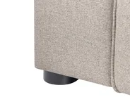Corner Sofa 3 Seater FAABORG Fabric Beige Left Hand_1055845