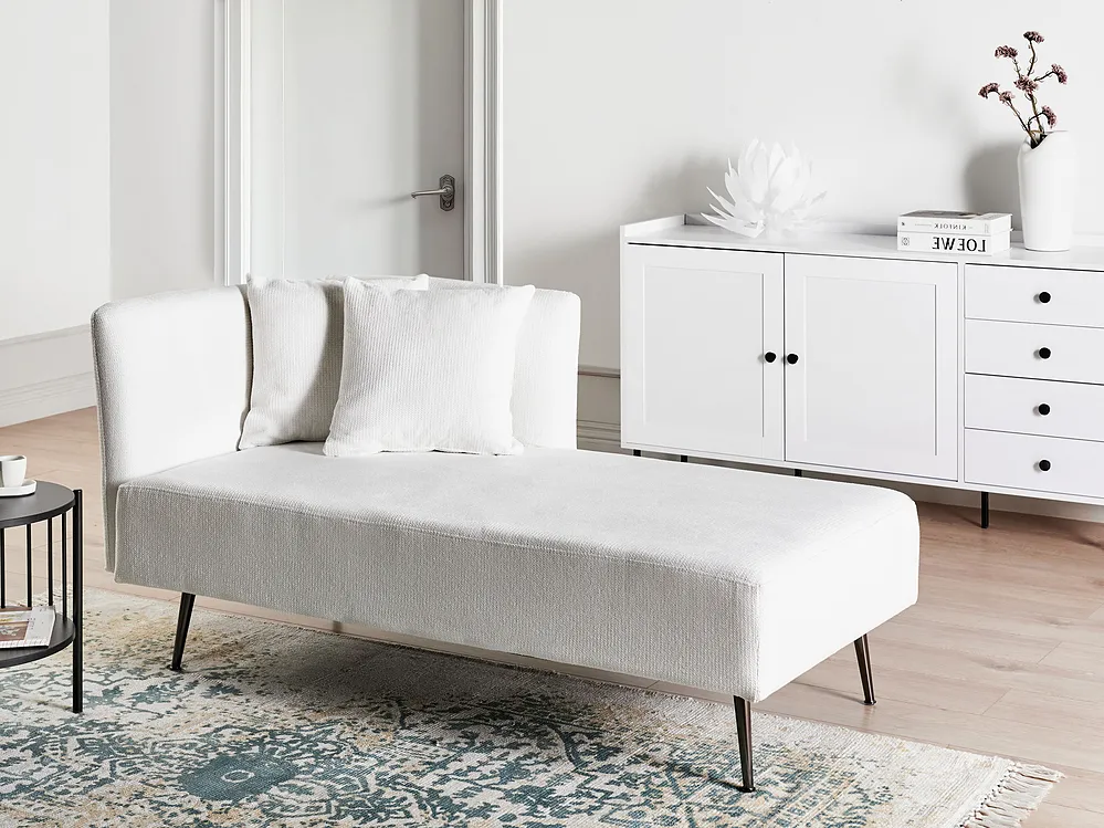 Vänstervänd schäslong RIOM Vit_1154629