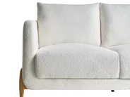 Sofa 2 Seater GIMO Boucle White_1036307
