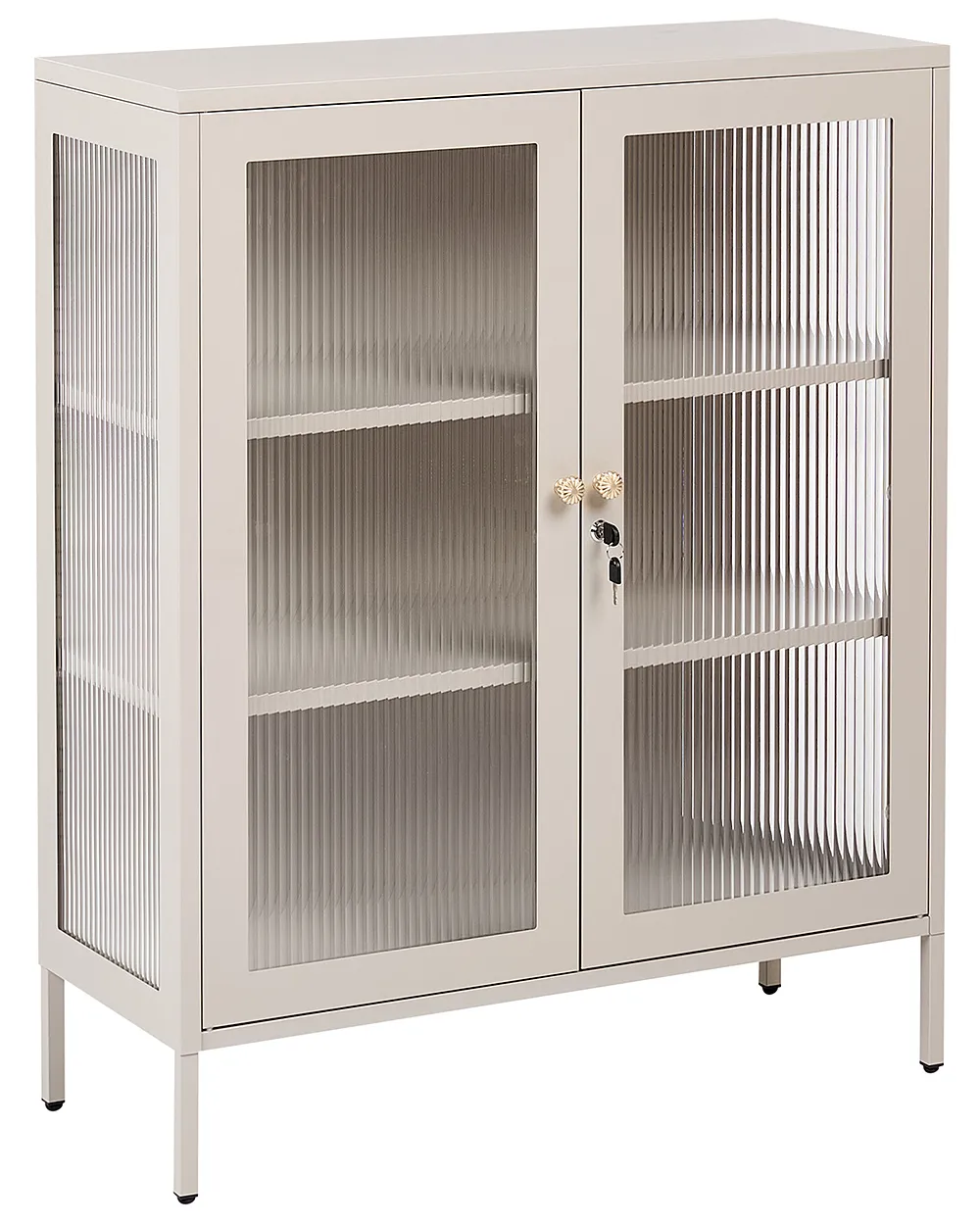 Vitriini HARLYN  90 cm Metalli Beige