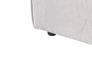 Left-Hand Chaise Longue ARDAL Corduroy Off-White_1008045
