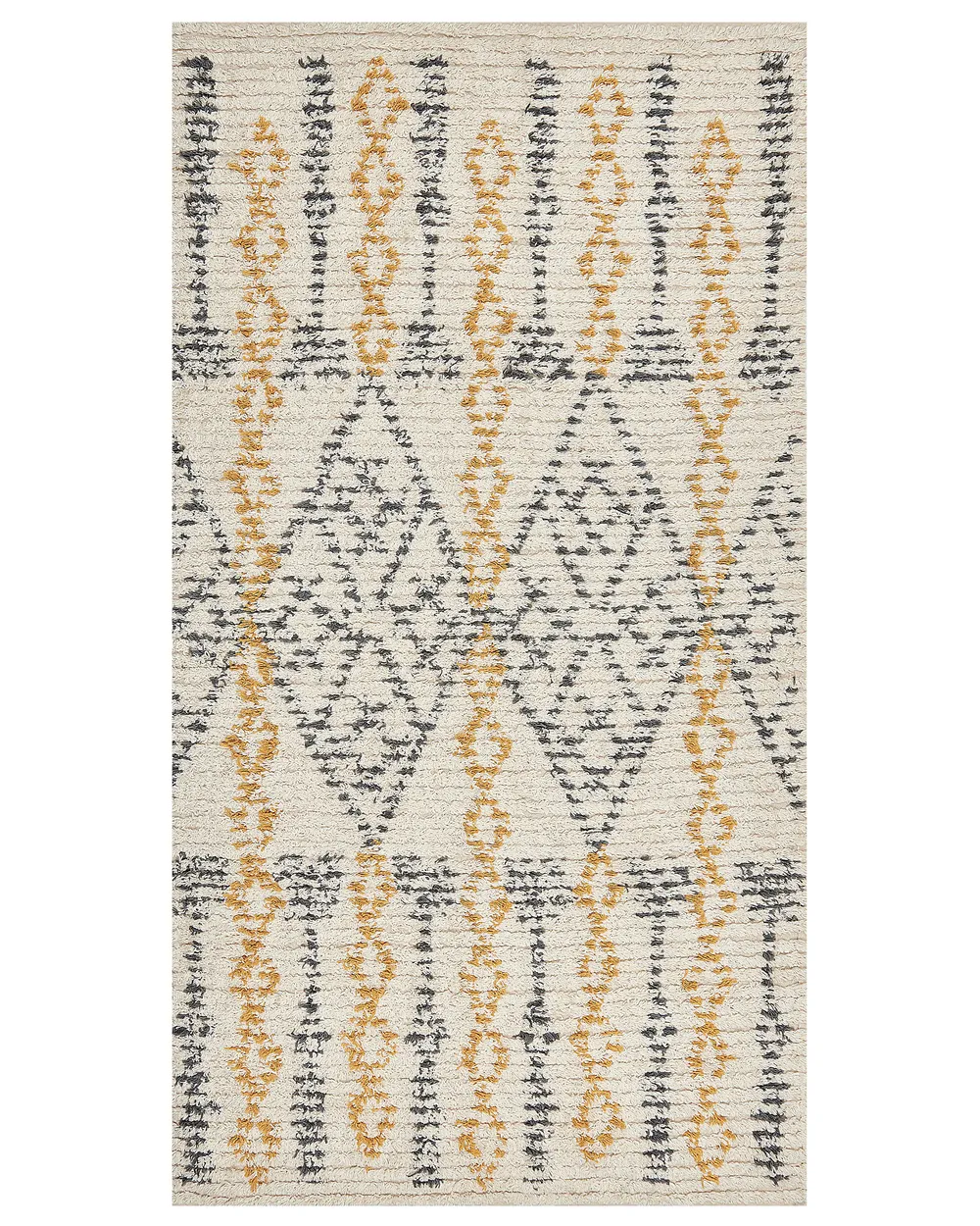 Matta KADAPA Beige 80 x 150 cm Bomull