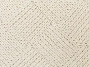 Set of 2 Decorative Cushions OBERONIA 45 x 45 cm Cotton Beige Solid_915783