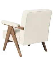 Armchair EVJE Fabric Light Beige_927177