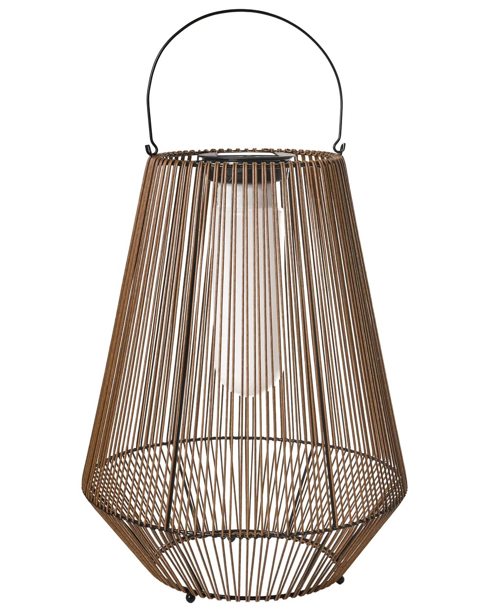 Solar Powered Lantern LUSWISHI 68 cm Natural