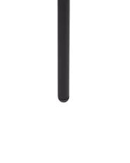 Set of 2 Dining Chairs ALLISON Boucle Black_929086