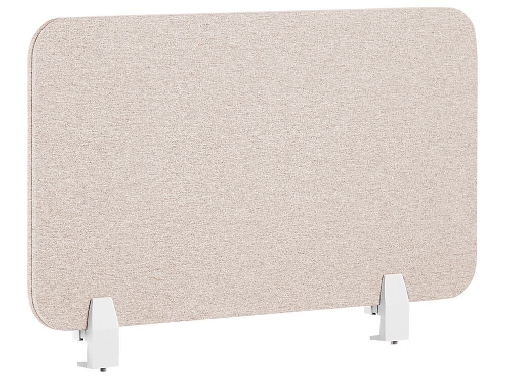 Skiljevägg för skrivbord WALLY 72 x 40 cm Beige
