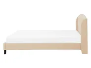 Säng med lamellram BORDEAUX 140 x 200 cm Beige_712155