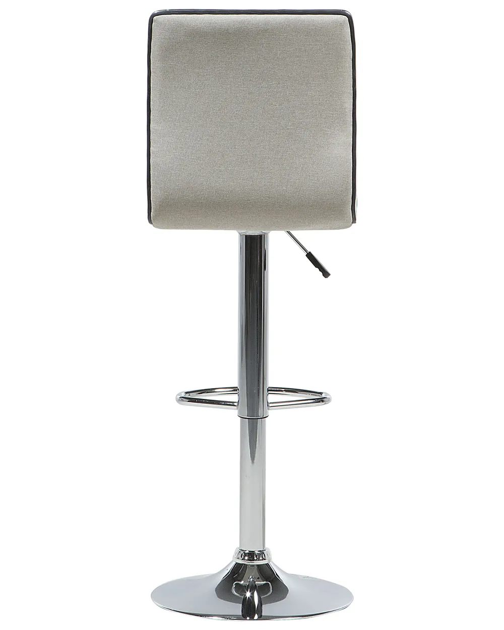 Set of 2 Bar Chairs LUCERNE Swivel Light Beige_685903
