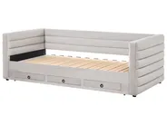 Dagbädd med förvaring Sammet MEUDON 90 x 200 cm Grå_1022097