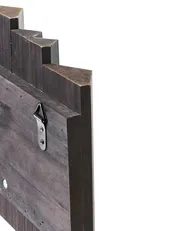 Wall Mounted Coat Rack ZILLAH Black_1001074