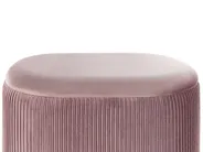 Förvaringpuff RICHLAND Sammet Rosa_823938