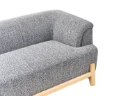 Sofa 2 Seater ALNOR Fabric Dark Grey_1009830