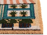 Dørmatte CADIZ Flerfarget 40 x 60 cm Kokosfiber_1079172