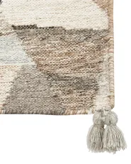 Rug ARGAVAND Beige 200 x 300 cm Kilim Wool_858341