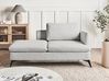Right-Hand Chaise Longue SIEVOZ Fabric Light Grey