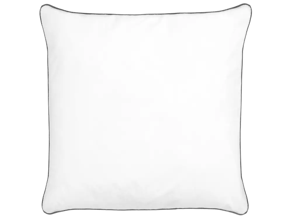 Bed Pillow PELISTER Low 80 x 80 cm Microfibre White