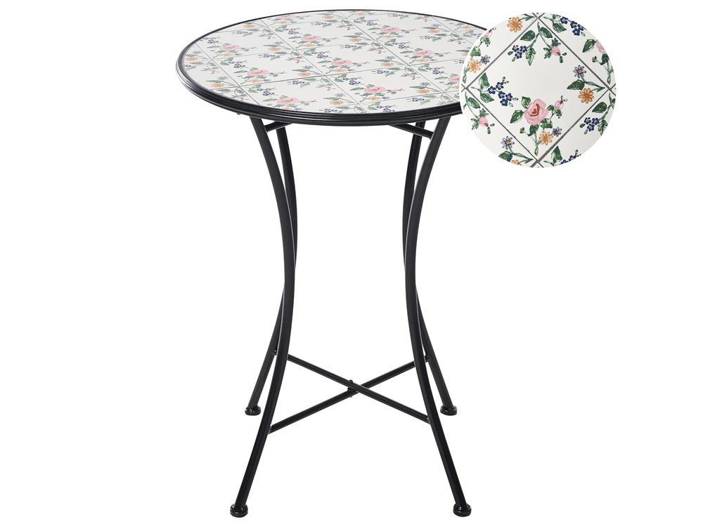 Bistropöytä COLLIO 60 cm 60 cm Metalli Musta
