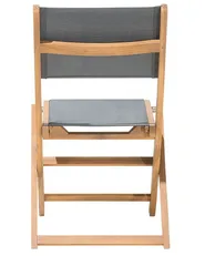 Set of 2 Garden Chairs CESANA Acacia Wood Light Brown_716852