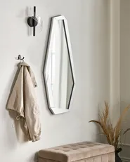 Wall Mirror CHANU 44 cm 104 cm Silver_997064