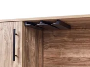 Wine Cabinet ELISTON Light Brown_969175