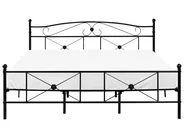 Sänky Metalli RODEZ 180 x 200 cm Musta_740643
