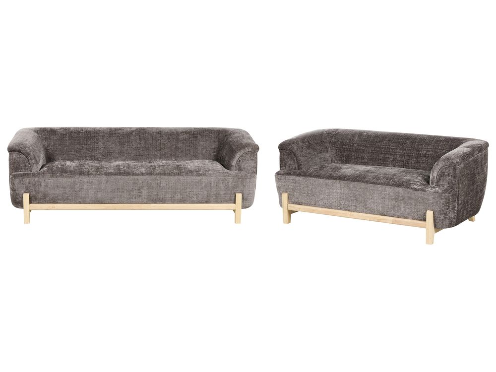 Sofagruppe 5-seters ALNOR Chenille Brun