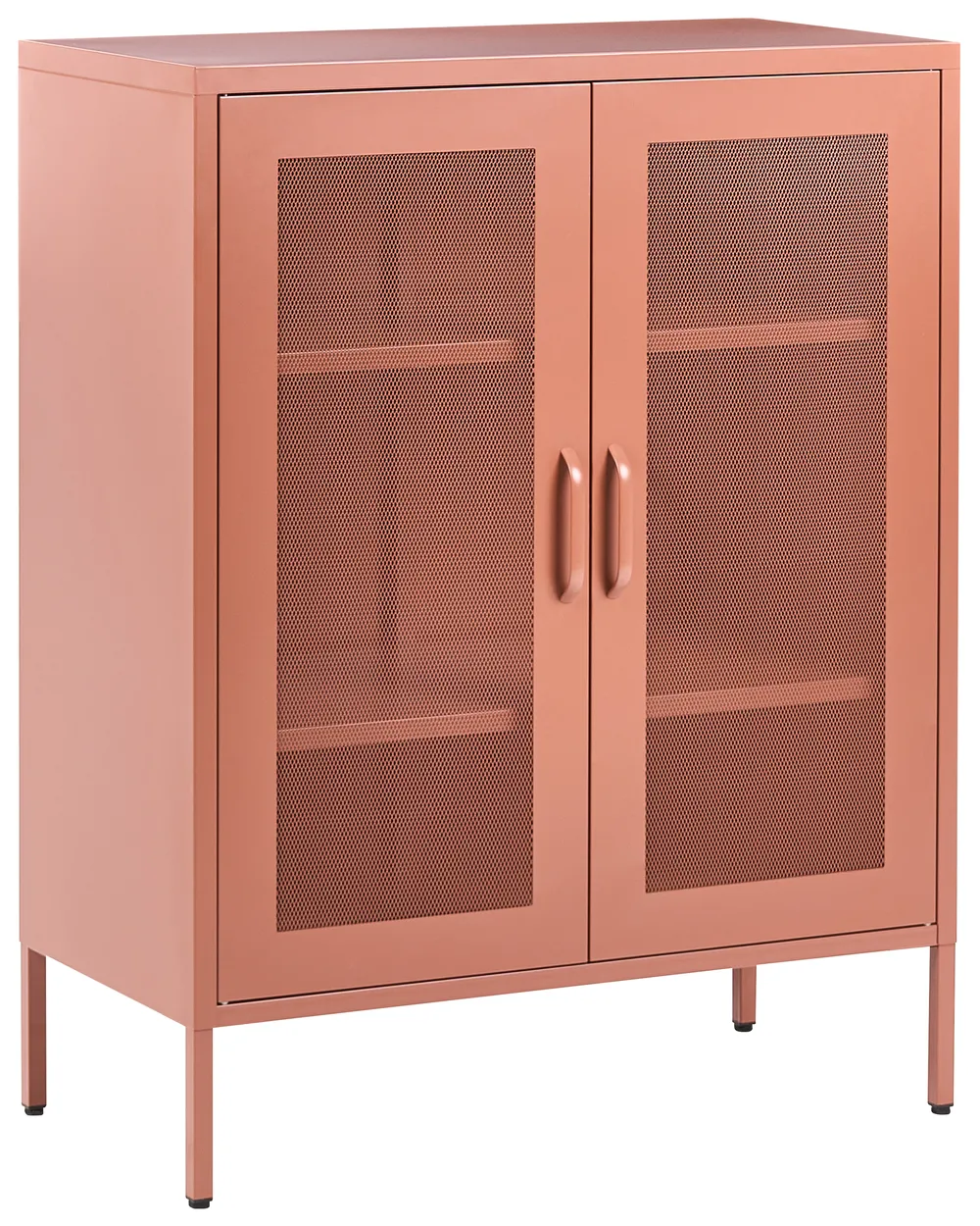 Cabinet WAKATIPU Metal Golden Brown