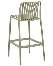 Set of 2 Bar Chairs ARICCIA Synthetic Material Green_1149264